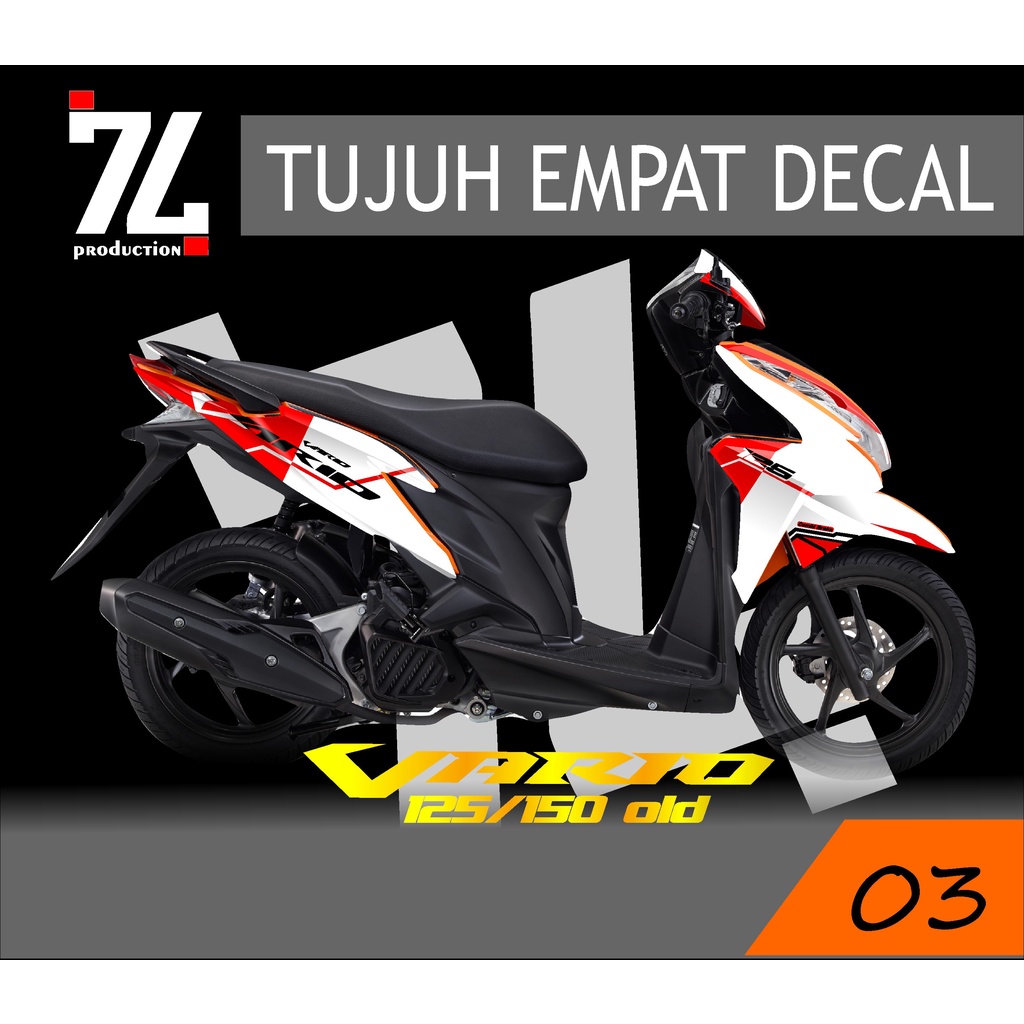 Decal Vario 125-150 Old Variasi Full body Full modif 7403