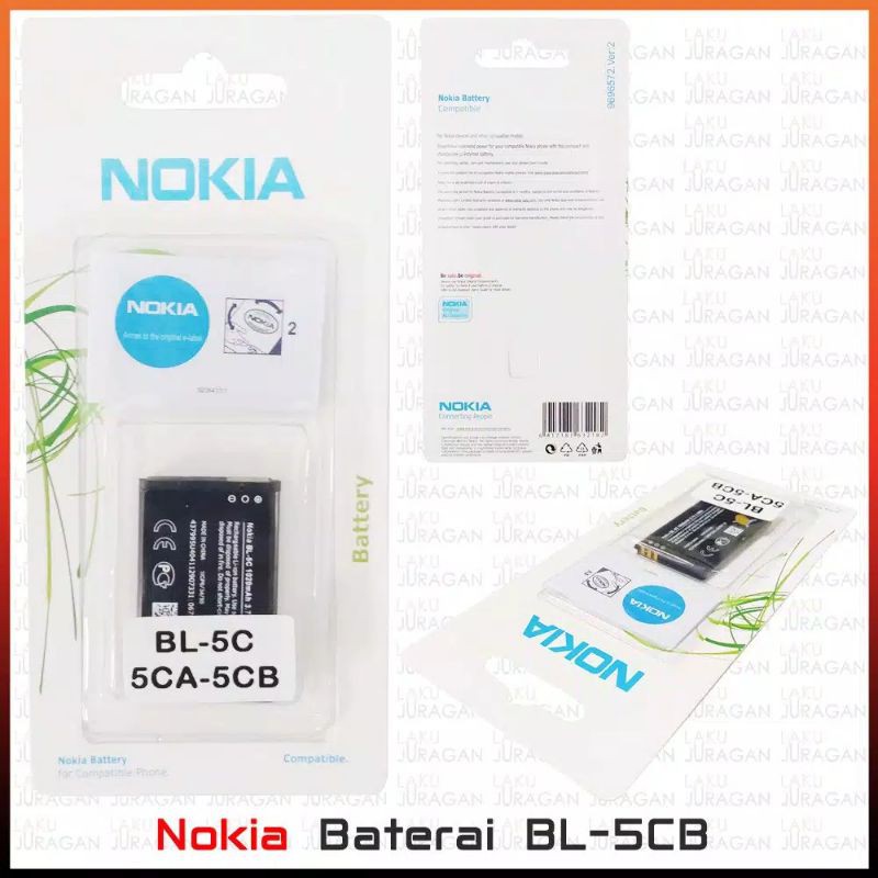 Baterai Nokia BL5CB Battery Nokia Jadul BL-5CB Original High Quality