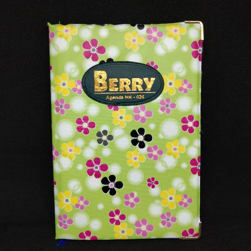 

Note Book Buku Tulis Buku Catatan Buku Murah Agenda BERRY 026 Hijau