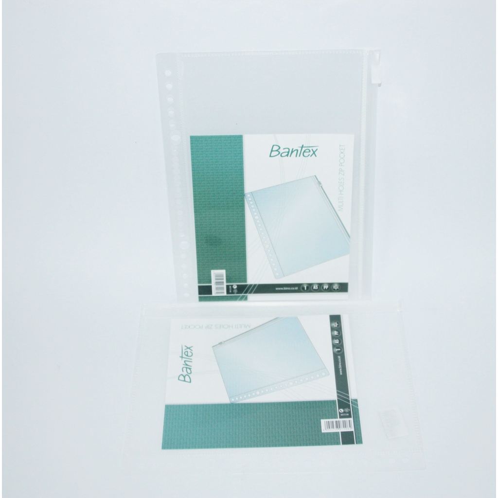 

Zipper Pocket Bantex 8072-08 Transparant A5
