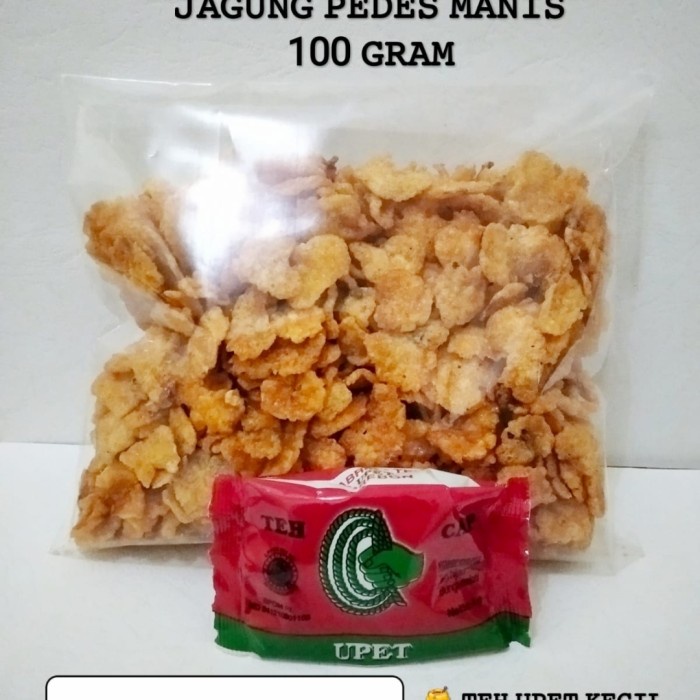 

PROMO Cemilan Jagung Pedas Manis Khas cirebon GRATIS Teh Upet