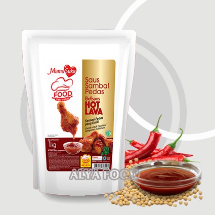 

Mamasuka Delisaos Hot Lava 1 kg Saus Sambal