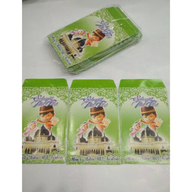 

Angpao lebaran isi 100 pcs motif Boboiboy