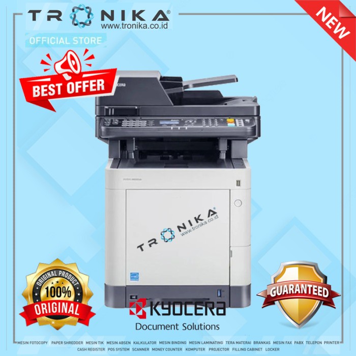 MESIN FOTOCOPY | KYOCERA ECOSYS M6530CDN | ORIGINAL | GARANSI RESMI