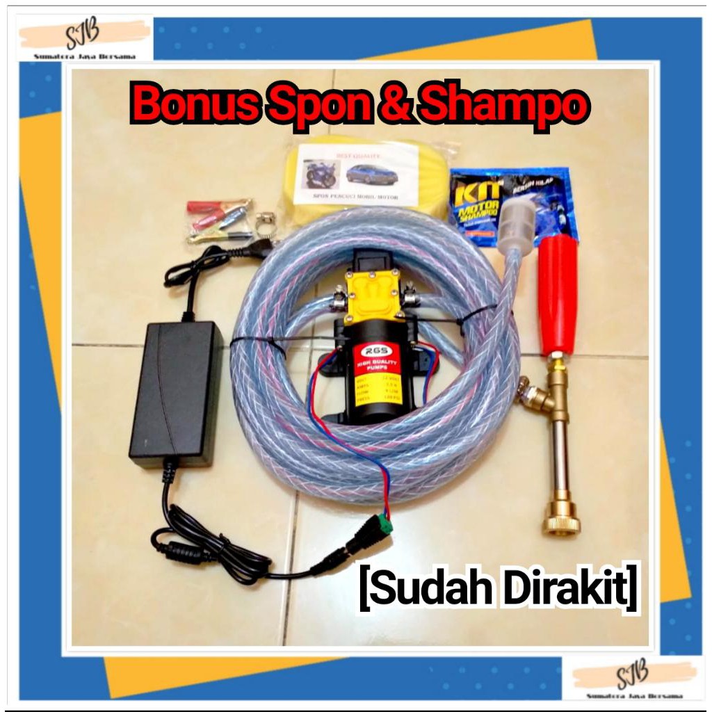 Alat Steam Cuci Motor Pompa DC Cuci Motor Mobil Cuci AC Mesin Steam Power Sprayer Setim Motor