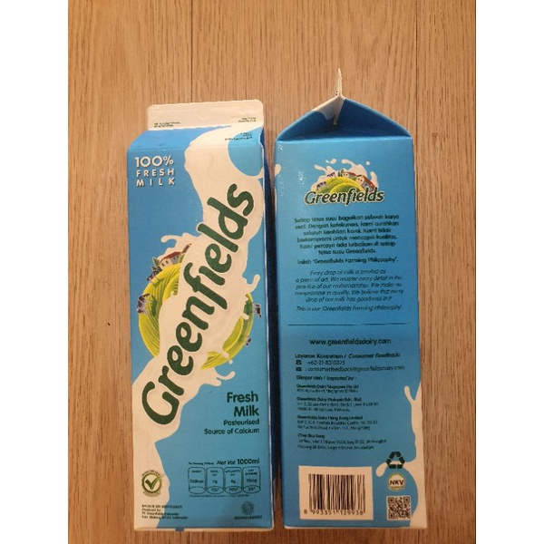 

Susu Greenfields FRESH MILK 1 Liter