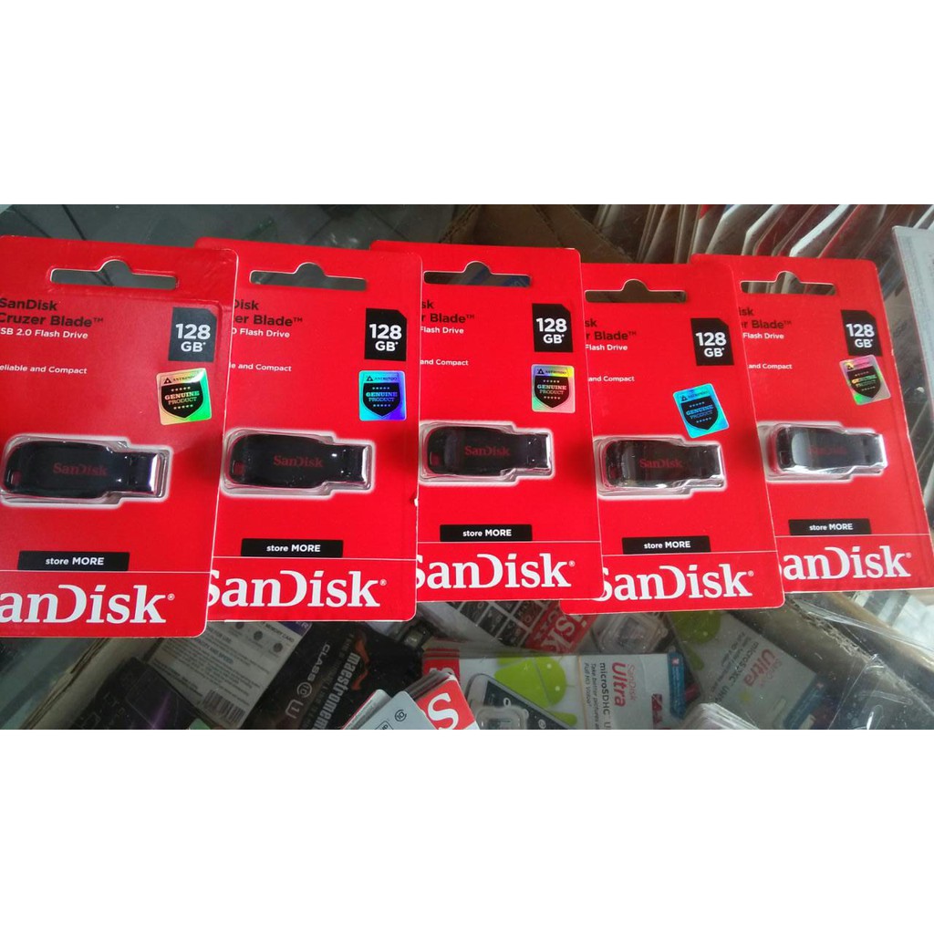 FD SANDISK 128GB ORIGINAL USB FLASH DRIVE  FLASHDISK UFD RESMI