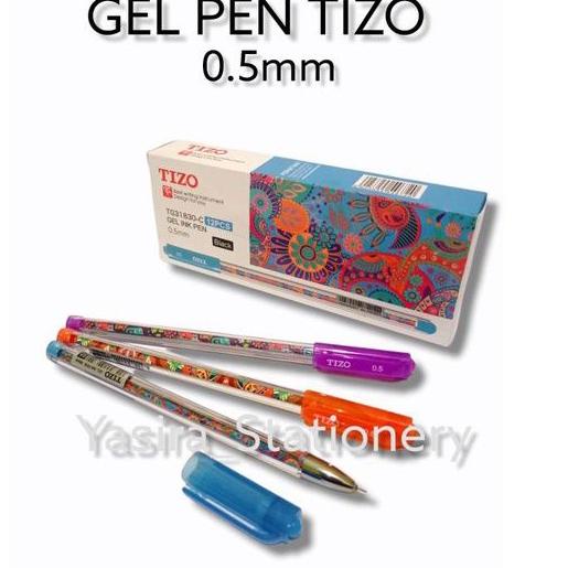 

NEW PRODUCT 9023 ( 160 Gram ) SELUSIN 12 PCS Pulpen Gel Pen Karakter Tizo 0.5mm ㊔