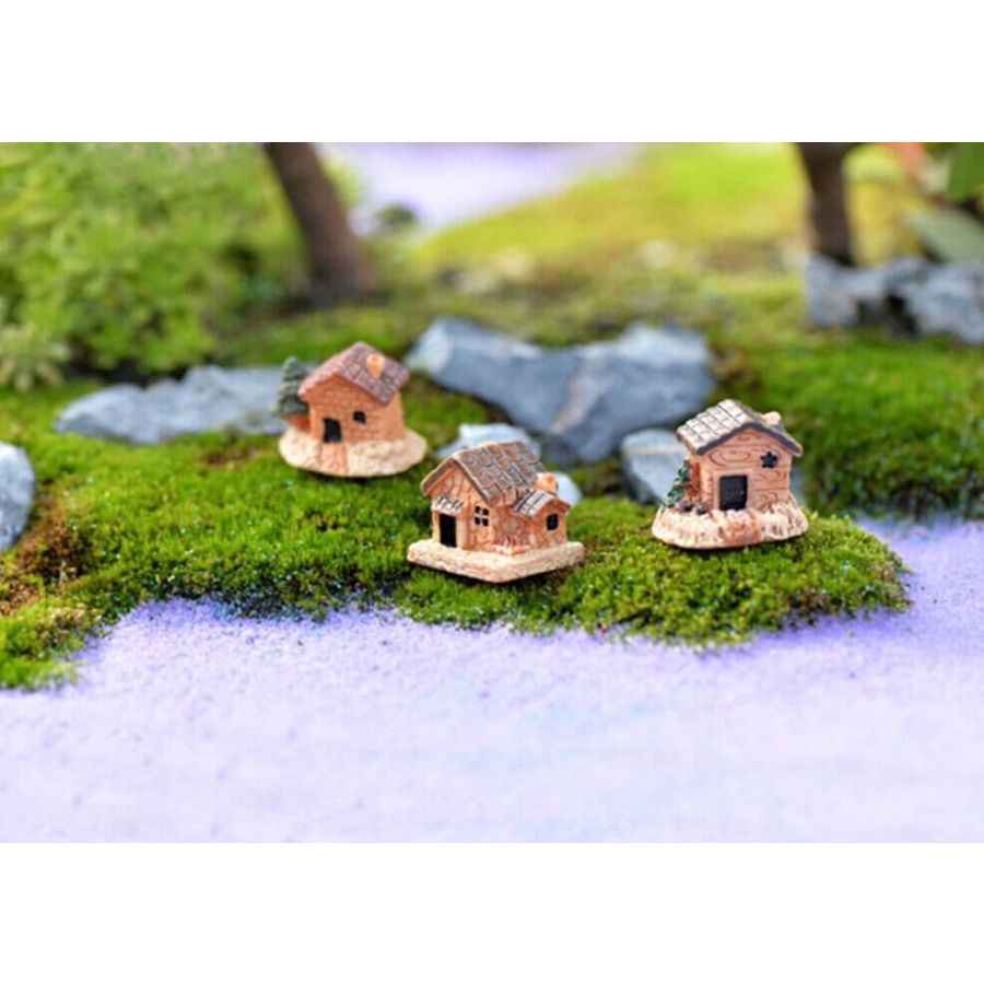 Miniatures - Terrariums - Stone House #01