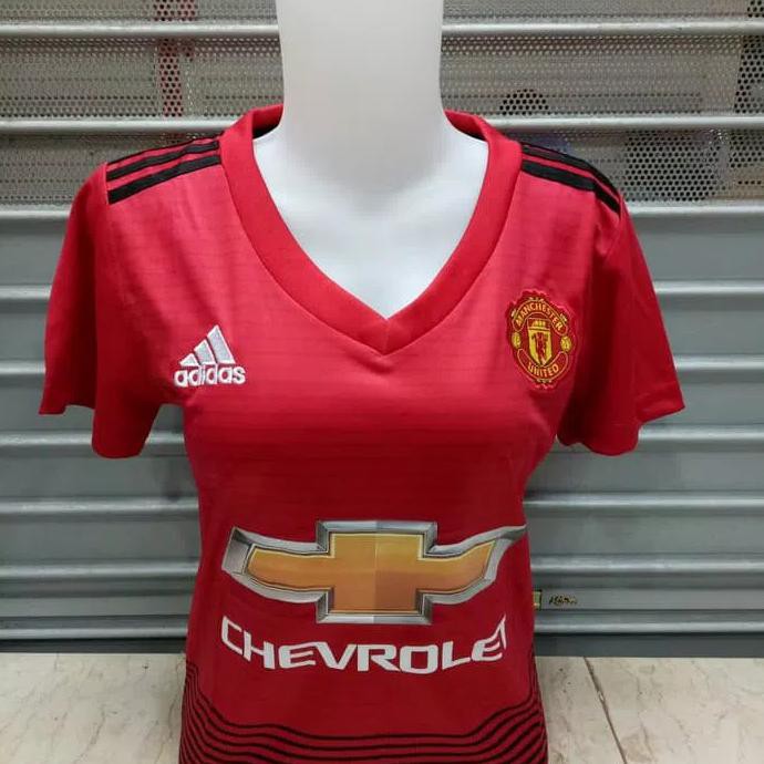 Jersey Mu Home Ladies 2018-2019 Grade Ori Baju Bola Cewe Manchester