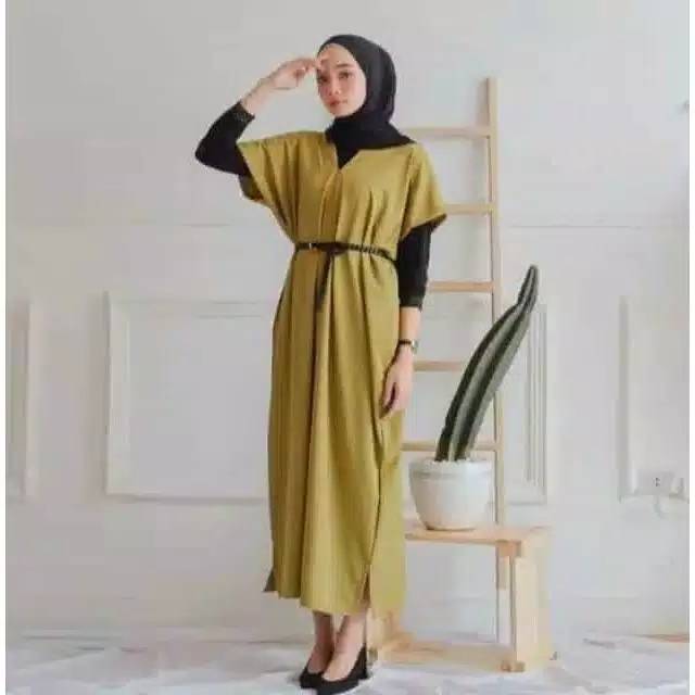 Daily daisha dress pakaian muslim gamis dewasa baju gamis