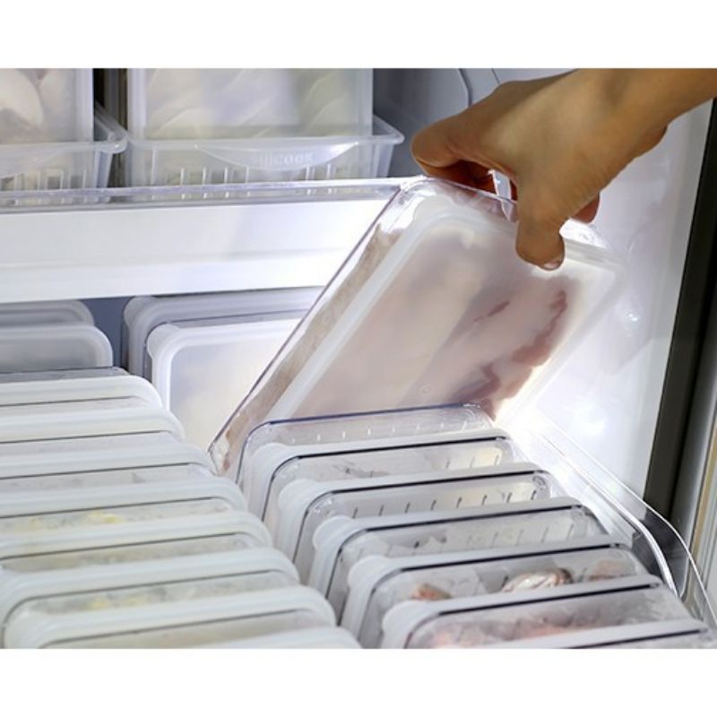 Food Storage 600ml Silicook Corea Set 10pcs+tray