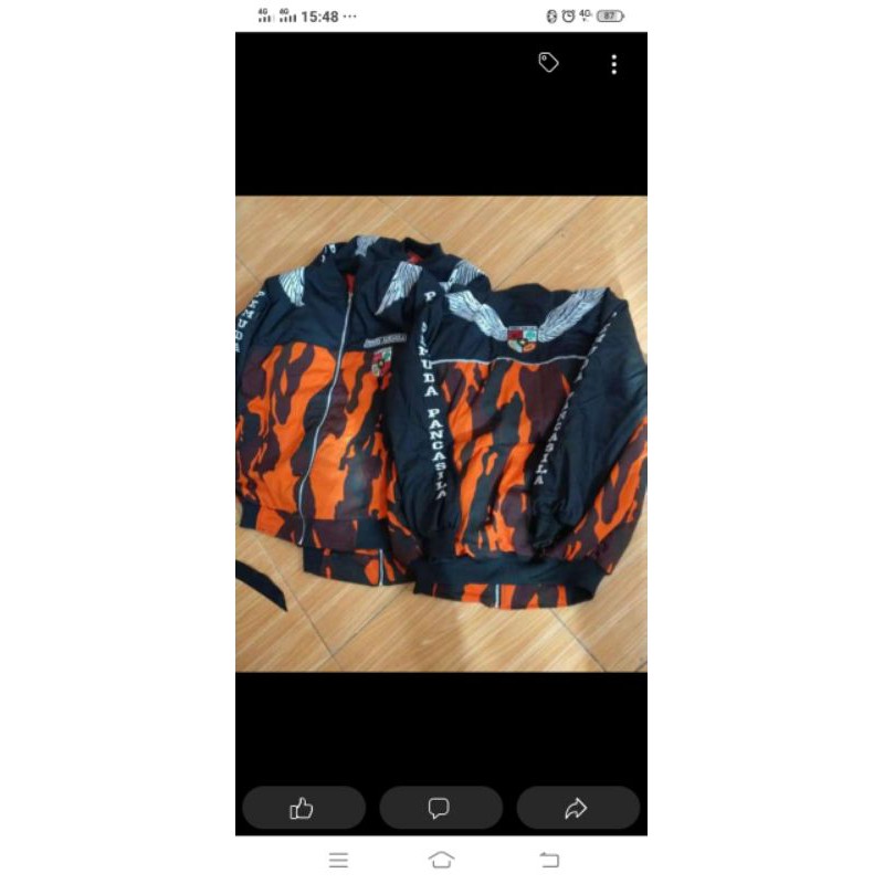 jaket pp jaket pemuda Pancasila