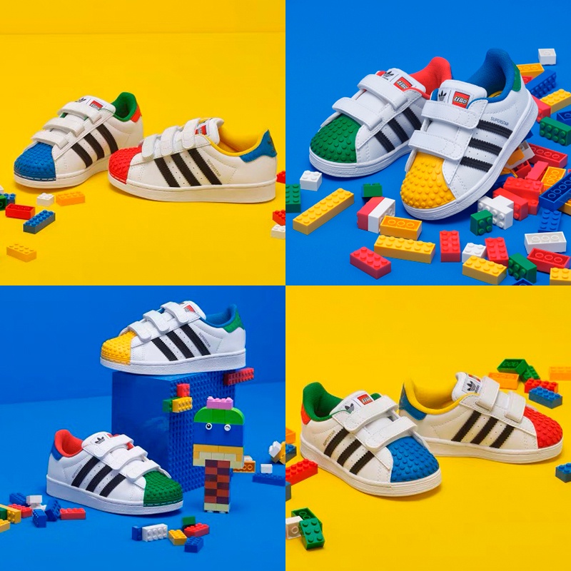 Sepatu Adidas Superstar 360 X Lego Kids / Sepatu Anak / sepatu kets strap / Sneakers / Sneaker kids / lego strap shoes / Sepatu Adidas Anak / Adidas Lego / Adidas Kids / Sneaker Anak / Adidas Superstar Anak / Adidas Superstar Kids / Sepatu Anak laki laki