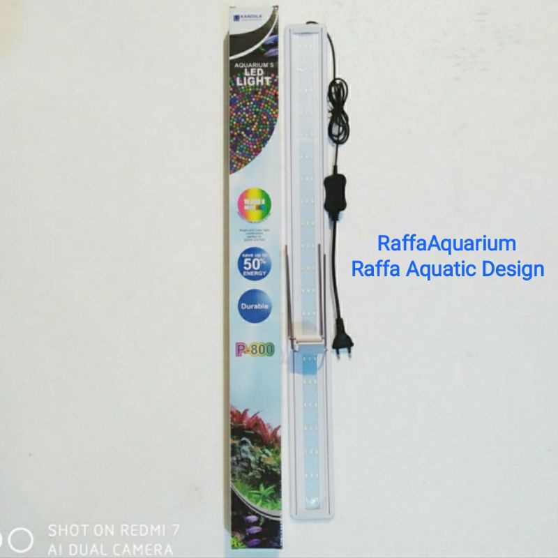 Lampu Kandila P 800 Led RGB Aquascape 80  - 100 cm Aquarium 1 Meter