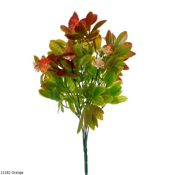 Bunga Plastik 1118-Orange