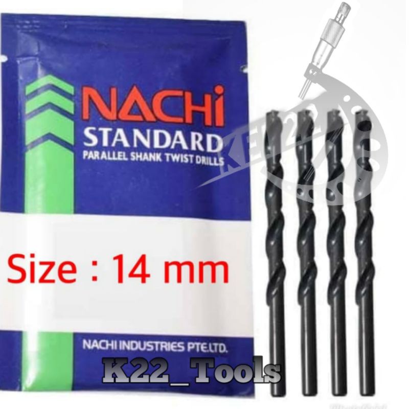 MATA BOR BESI HSS NACHI 14 MM / MATA BOR BESI HSS 14 MM