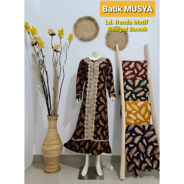 Daster arab lengan panjang