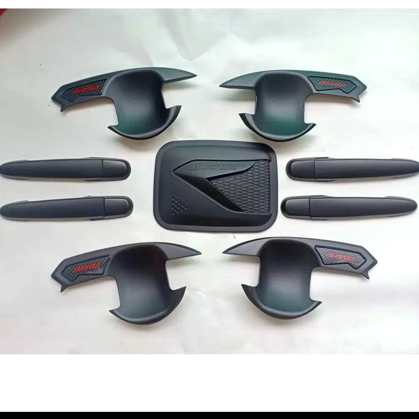 PAKET OUTER HANDLE TANK COVER BENSIN ALL NEW TOYOTA AVANZA