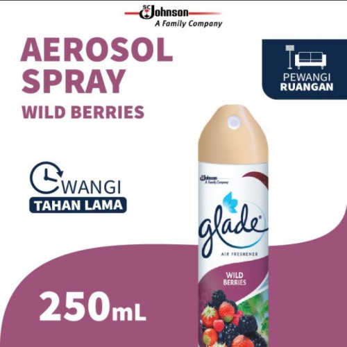 Glade Aerosol Wild Berries 250ml