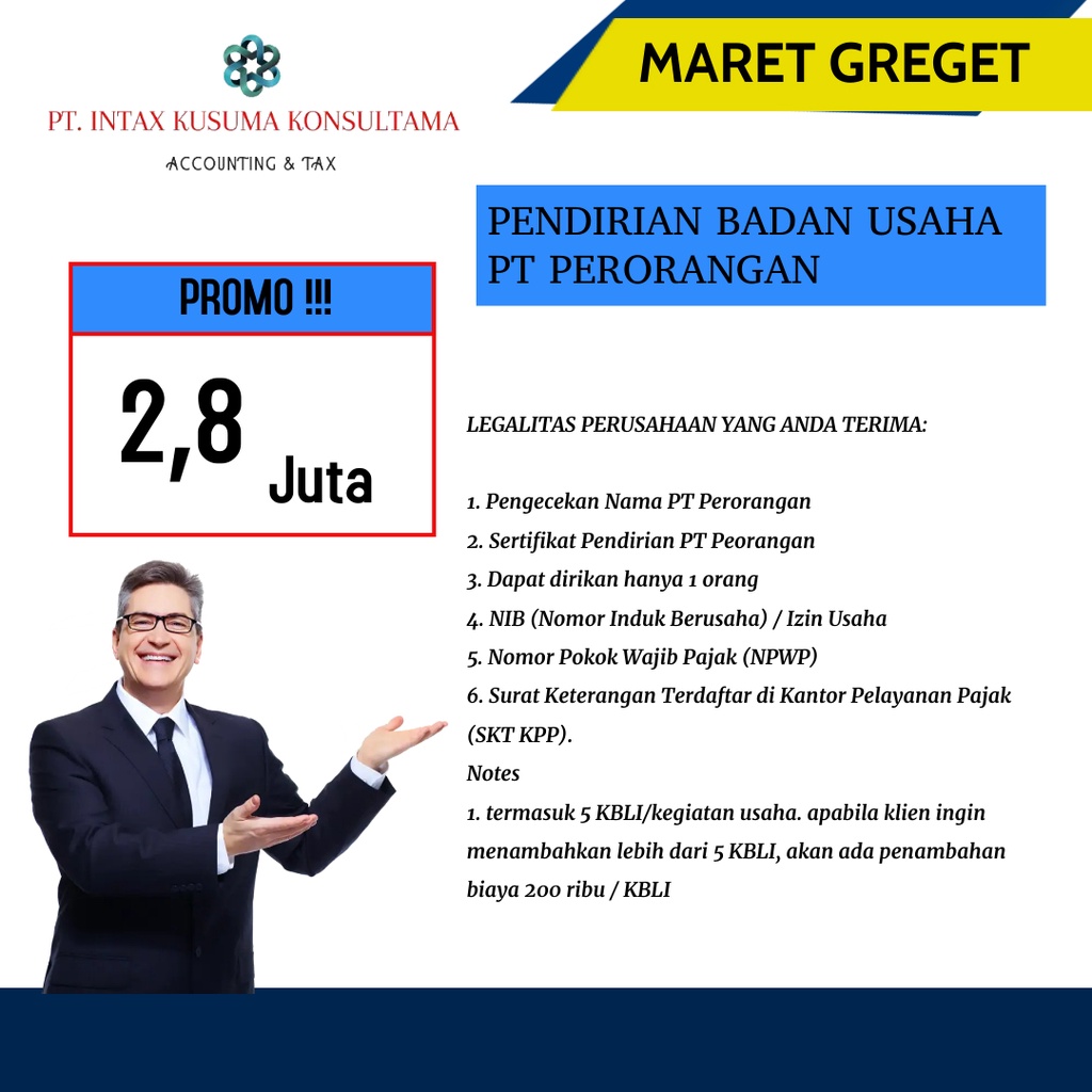 PENDIRIAN BADAN USAHA PT PEORANGAN
