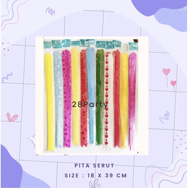 

PITA TARIK / PITA SERUT / PITA ULANG TAHUN / PITA SERUT JUMBO