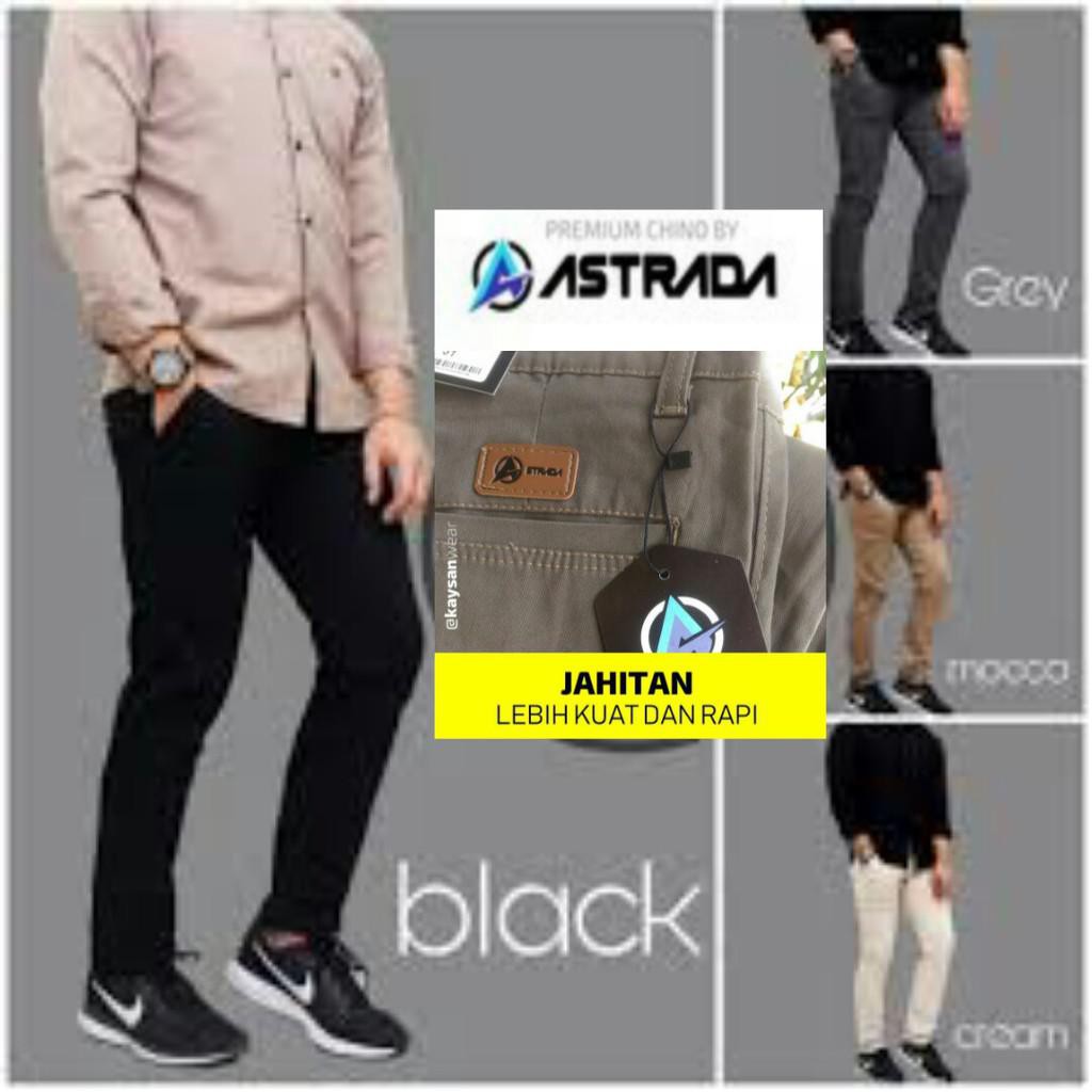 (COD) ASTRADA PANJANG | Celana chino