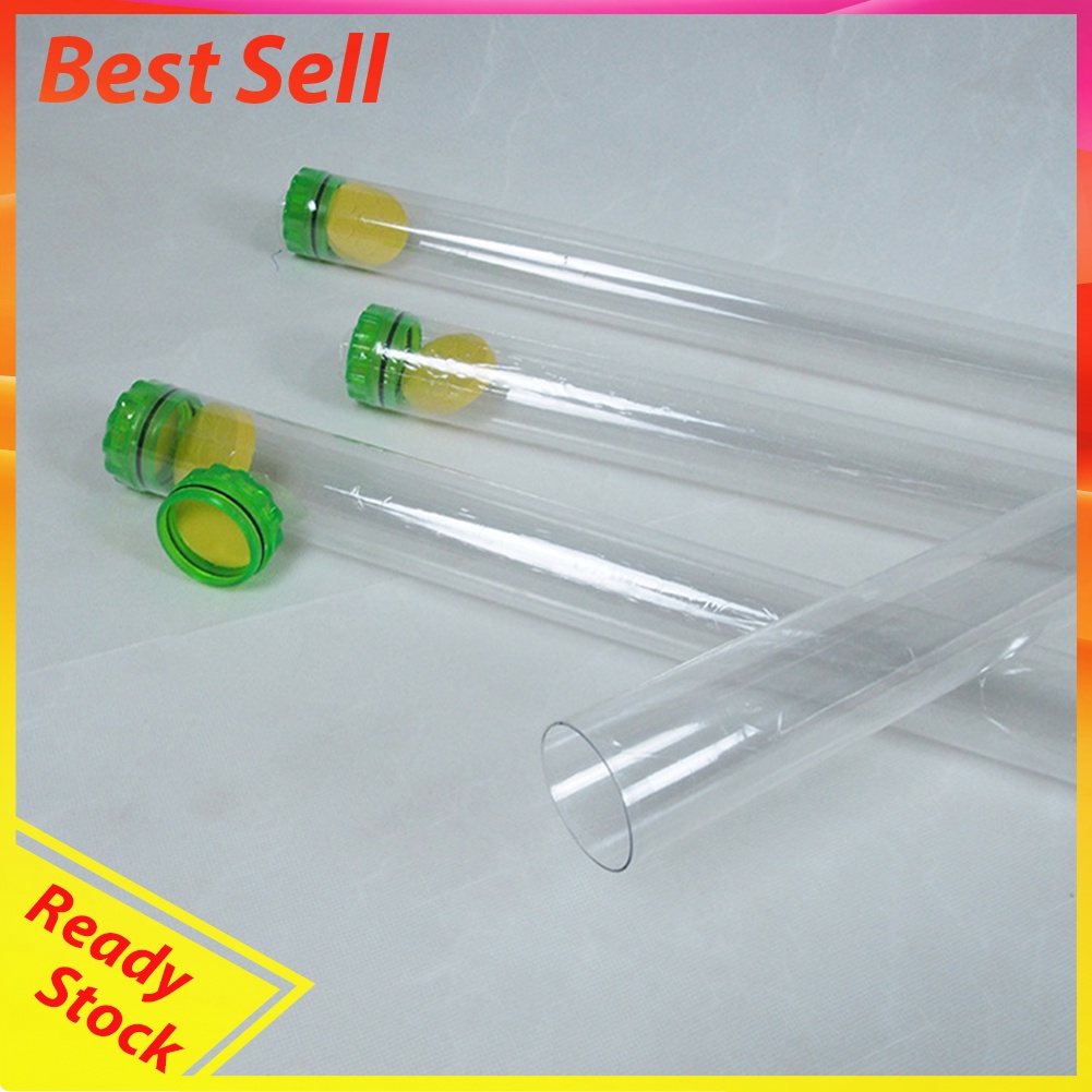 Fishing Floats Tube Transparent Bobbers Fishing Buoys Tackle Accessories