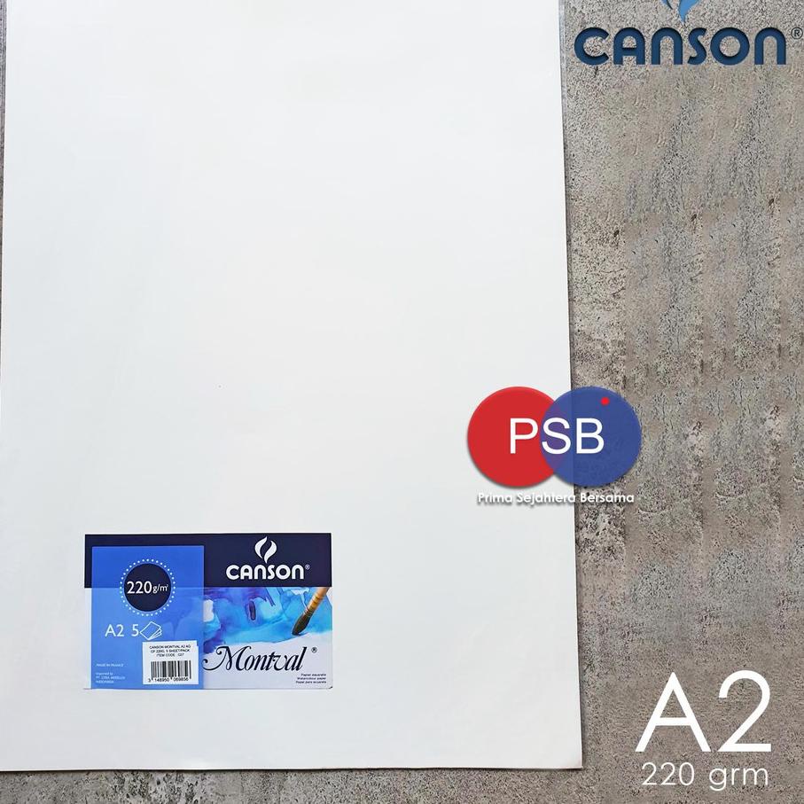 

Bigpromo 12.12 Canson Montval A2 (220 gsm) / Kertas Cat Air / Kertas Gambar ㅅ