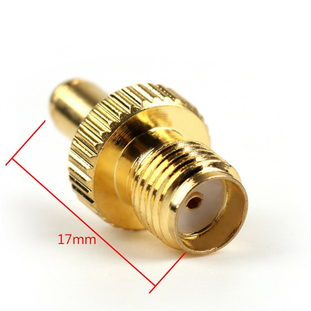 Adapter Konektor Rf Male Ke Female Sma Female Ts9 Male Pin Lapis Emas Tahan Lama