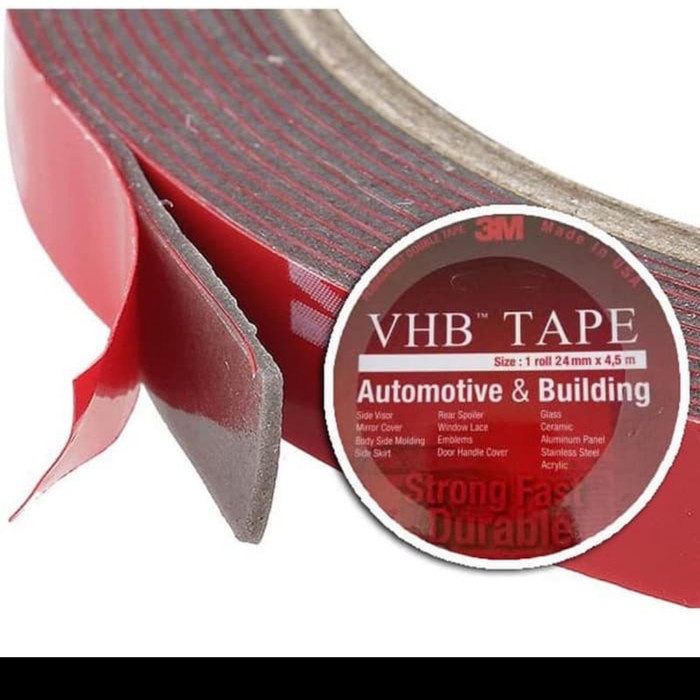 

Produk 3M Vhb Double Tape 24Mmx4.5M Hot Sale