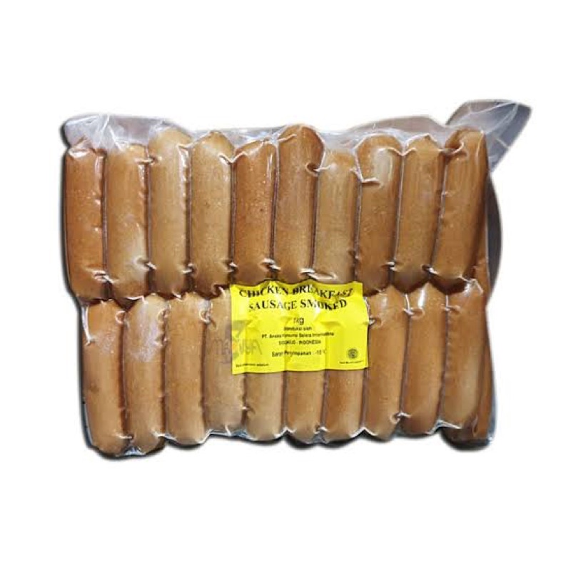 

kansas chicken breakfast sausage smoked sosis ayam premium 1kg