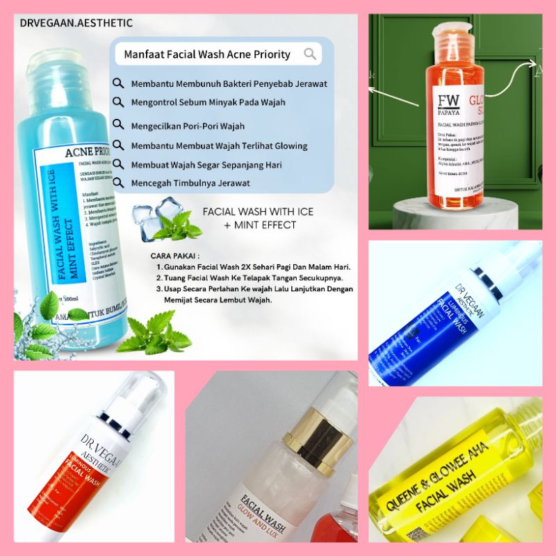 FACIAL WASH GLOWING THERAPY DNA SILKY || SABUN WAJAH LEMON DNA CHROMOSOME || SABUN WAJAH JERAWAT || 