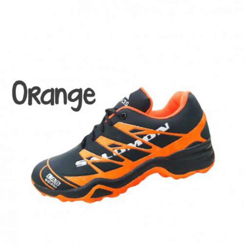 ADIDAS SALOMON SEPATU BASKET PRIA ORANGE