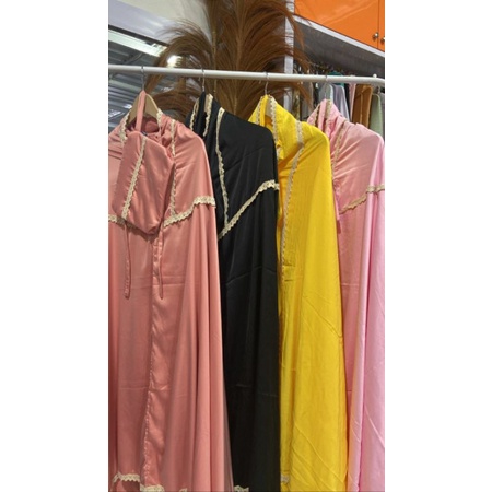 Mukena 2in1 silk by ory Poeti Premium Quality