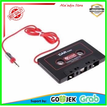 Cuci Gudang Konverter Kaset Tape Mobil ke 3.5mm AUX