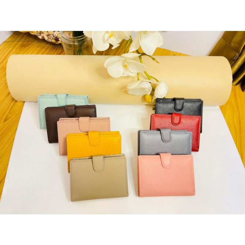 DOMPET KULIT ASLI DOMPET KULIT WANITA DOMPET PAPIRUT KULIT SAPI ASLI