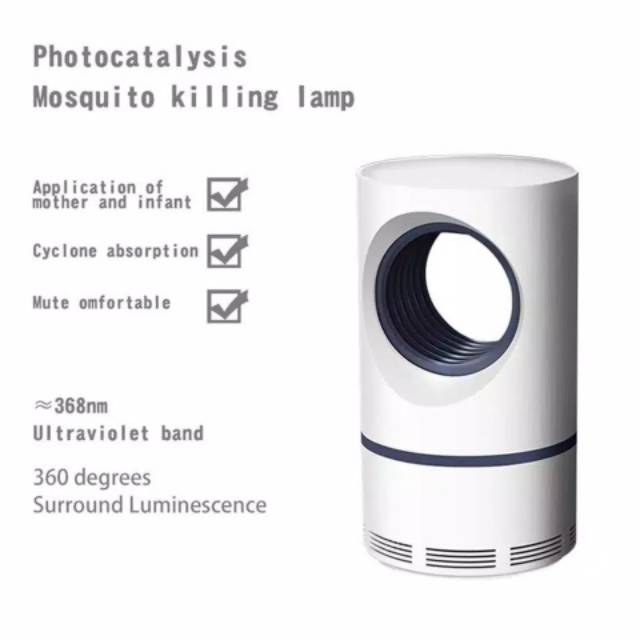 Mosquito Killer Lamp Besar / Lampu LED Ampuh Membasmi Nyamuk / Alat Penangkap Nyamuk 380