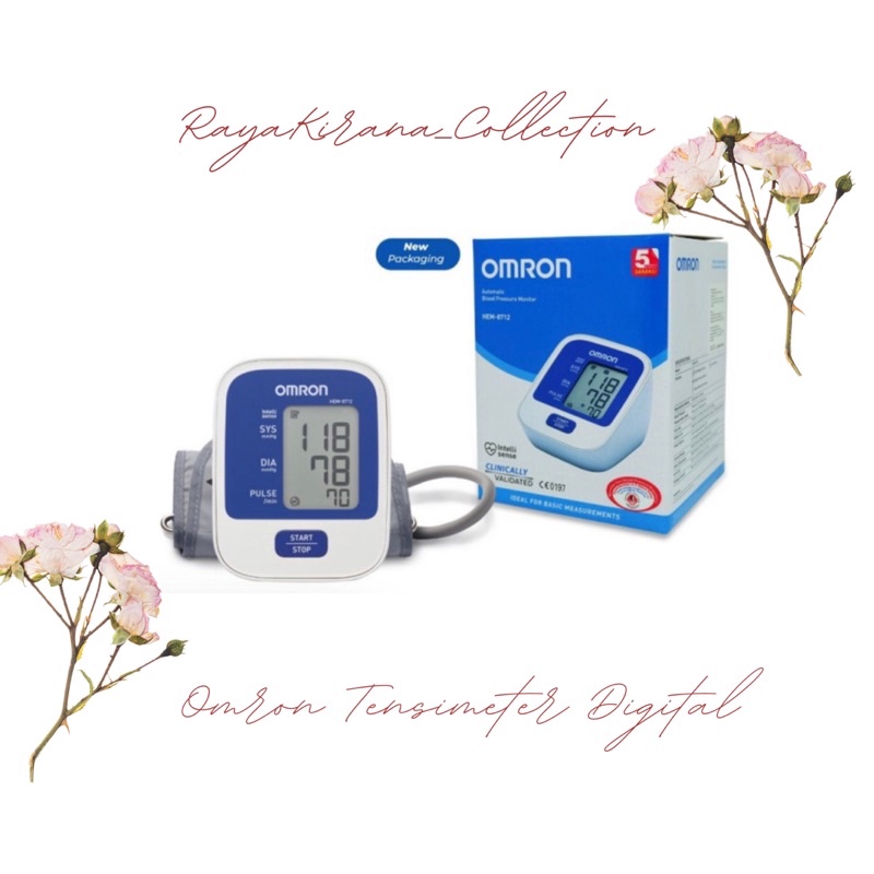 ORIGINAL OMRON TENSIMETER DIGITAL HEM -8712