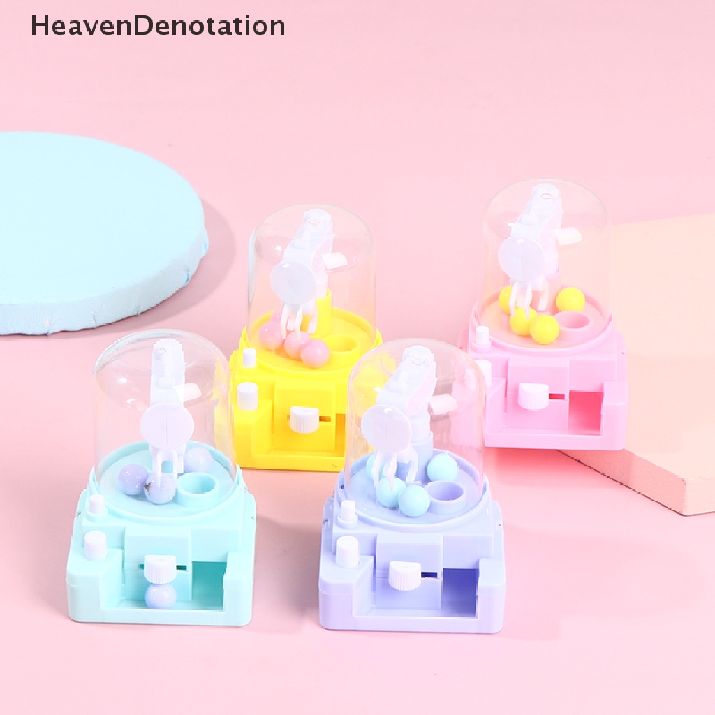 [HeavenDenotation] Mini Candy Machine Small Twisting And Catching Machine Educational Toy Kids Gift