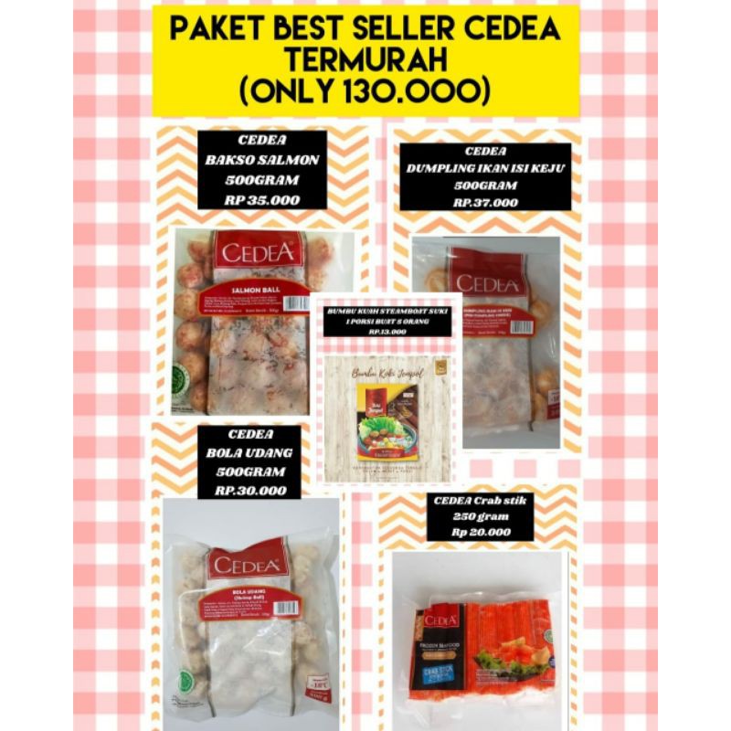 

CEDEA PAKET TERMURAH + KUAHNYA