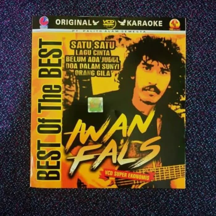 Jual TERLARIS Kaset Dvd Vcd Original Karaoke Best Of The Best Iwan Fals