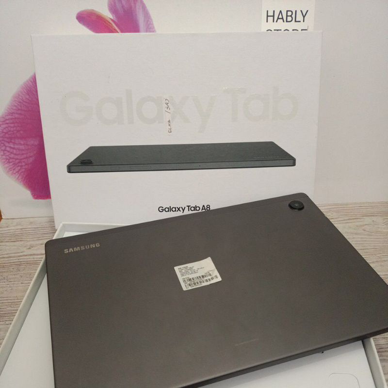 SAMSUNG GALAXY TAB A8 10INCH 4/128 dan 4/64 SECOND FULLSET BEKAS GARANSI RESMI