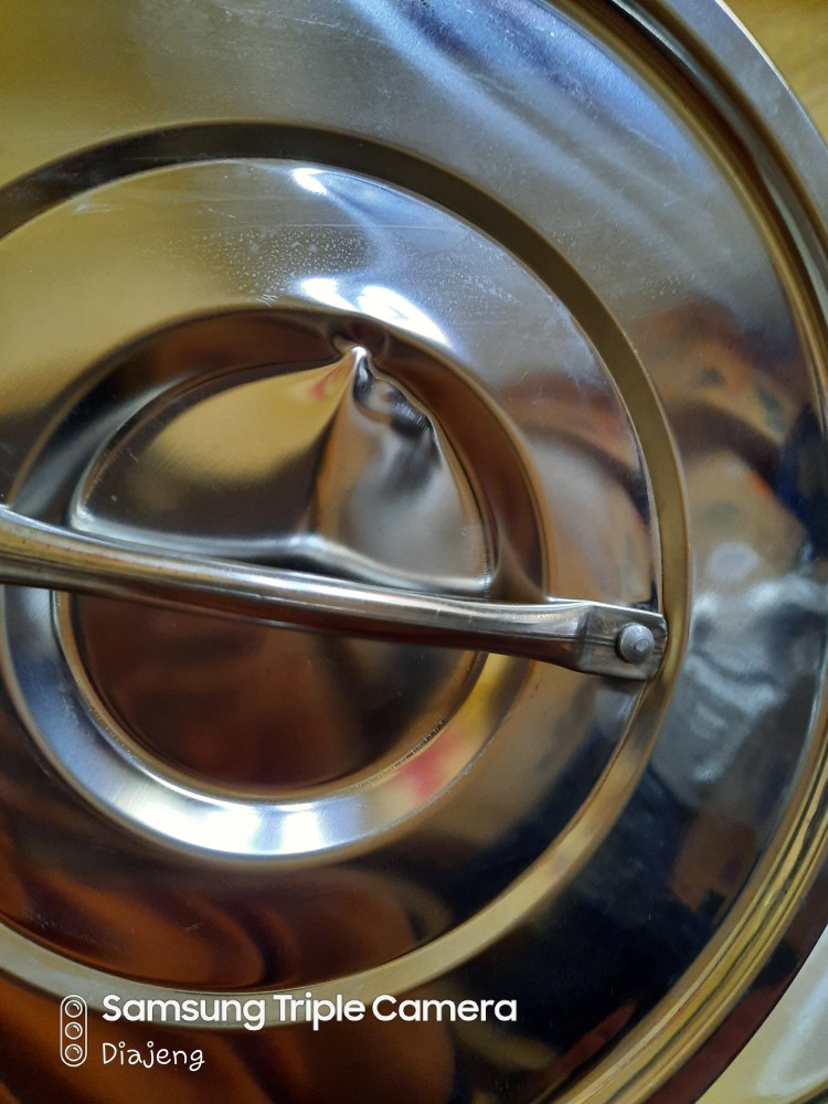 Panci Steamer Stock Pot Calypso Set 4 Pcs + Tutup Stainless Steel + Kukusan Kukus Pengukus Masak