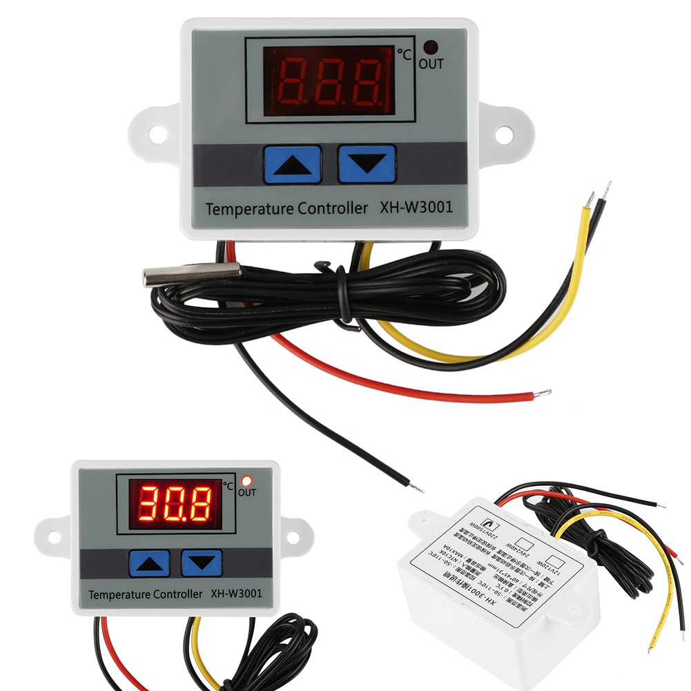 Bayar Di Tempat Pengontrol Temperatur Thermostat Digital 220v 10a