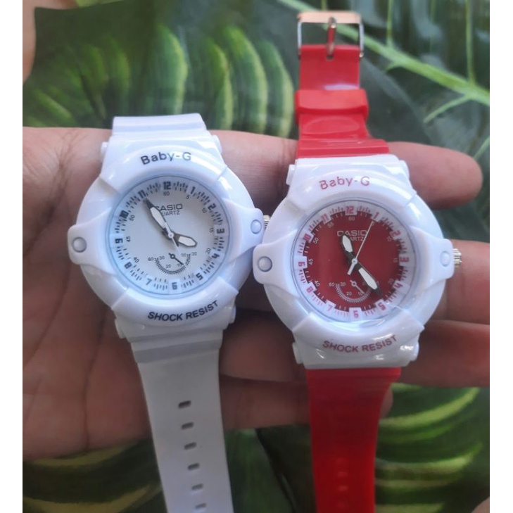 jam tangan anak baby-G shock resist quartz casio untuk fashion anak dan balita cowok cewek