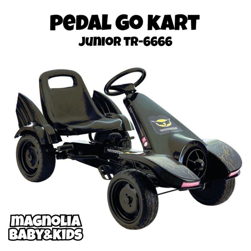 PEDAL GO KART / Mobil Gokart Gowes Ride On  / Bat Kart JUNIOR TR-6666 Gocart