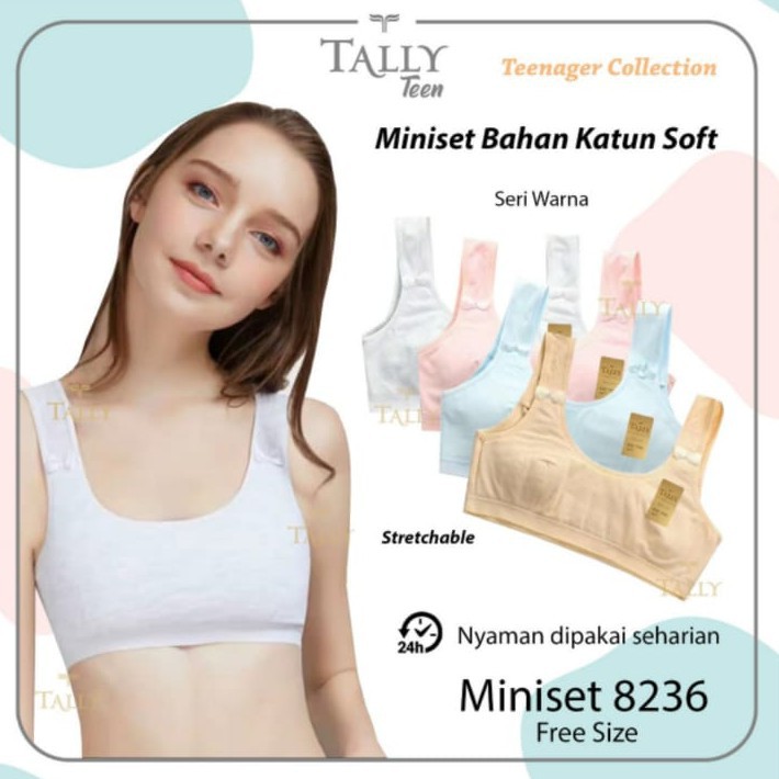 Miniset TALLY 8236 Size Besar Murah Minibra Anak Step 1