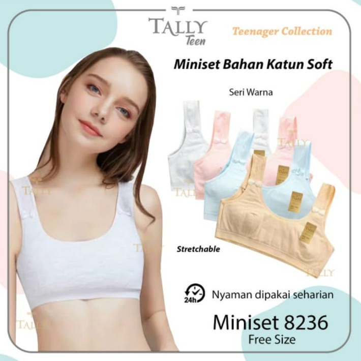 Miniset TALLY 8236 Size Besar Murah Minibra Anak Step 1