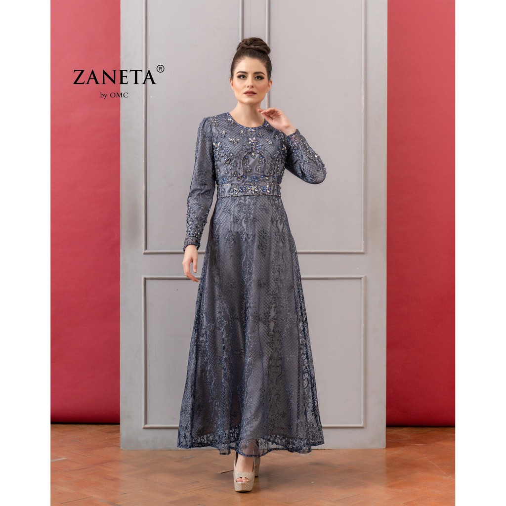 Gamis Zaneta Gamis 8381 (E4X7) Dress Gamis Remaja Gamis Polos Dress Gamis Rayon Dress Gamis Gamis Re